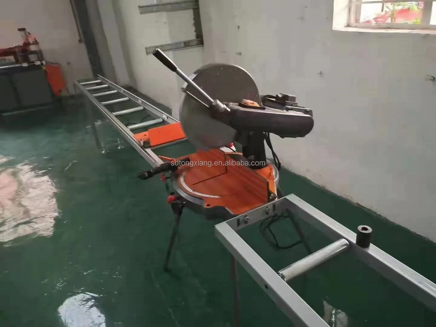 PVC Single Head Manual Saw Aluminum Window Door Single Head Cutting Saw Machine PVC Window Machine
