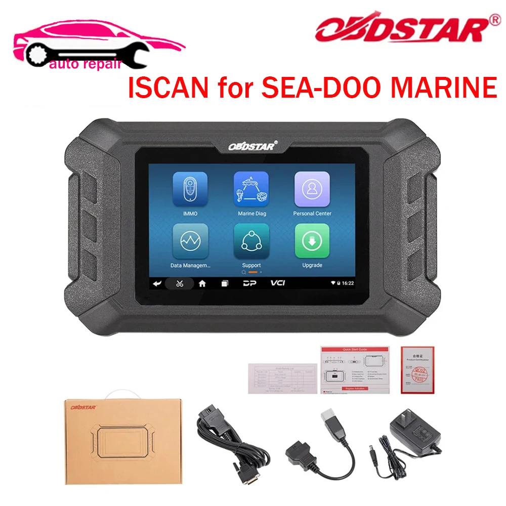 2024 New OBDSTAR ISCAN For SEA-DOO MARINE Diagnostic Tool New generation 5.0-inch Tablet For BRP SEA-DOO