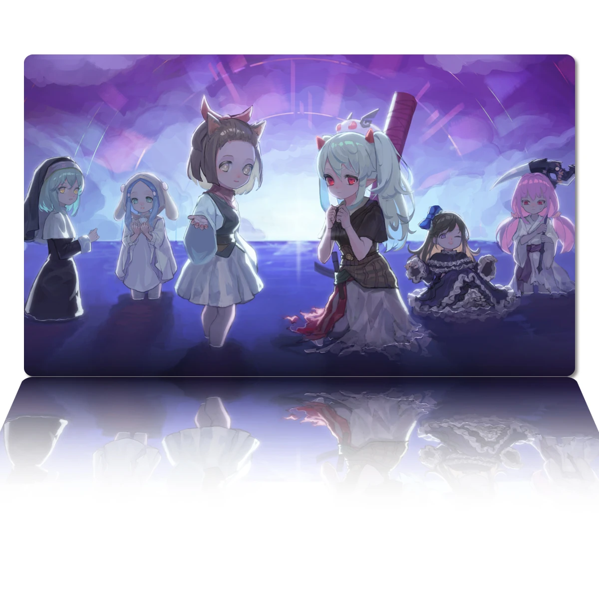 

YuGiOh Ash Blossom & Joyous Spring TCG Mat Ghost Ogre & Snow Rabbit CCG Playmat Trading Card Game Mat Mouse Pad Bag 600x350x2mm