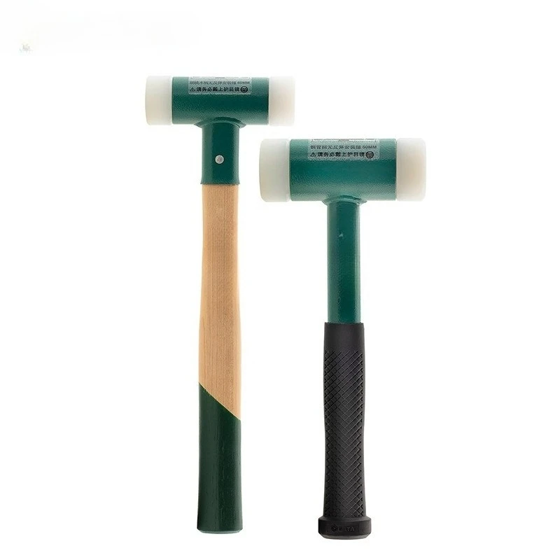 

No rebound installation hammer, rubber floor decoration tool, bulletproof rubber hammer, wooden handle is not elastic
