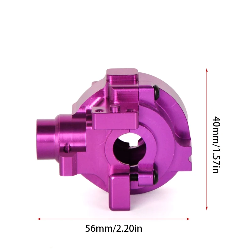RC カー 1/10 Hsp 102075/02051 アルミニウム製フロントおよびリアギアボックス 94123、94107、94170、94118、94108 用ディファレンシャルギアボックス