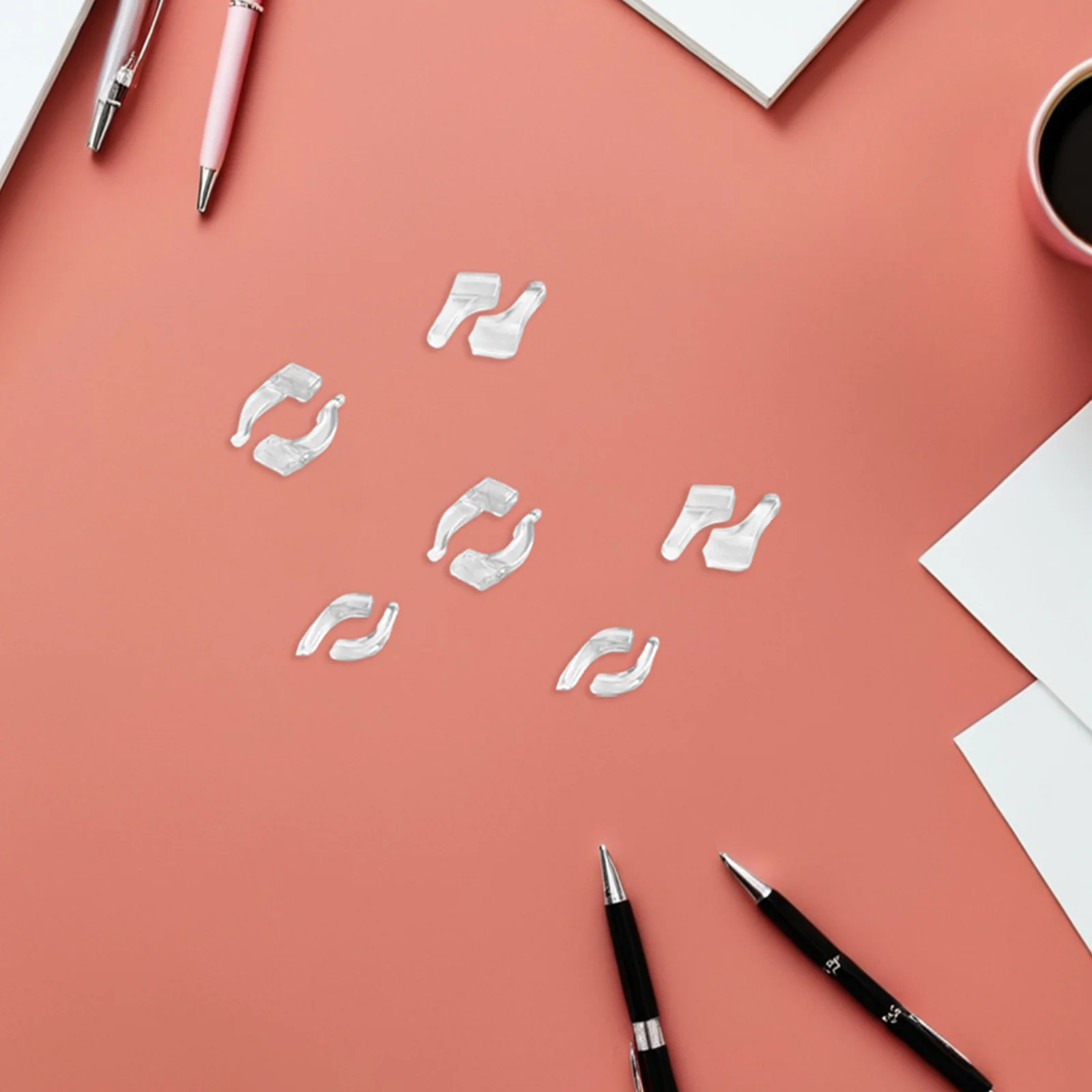 

20Pairs Silicone Eyeglass Ear Grips Non-Slip Temple Tips Retainers for Glasses Sunglasses Comfortable Soft Skin-Friendly Daily