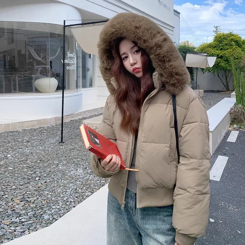 Parkas Womens Extra Long Fall Nylon Downcotton-Padded Spray-Bonded Stuffed Drawcord Packable Safari Mountaineering Outdoor Solid