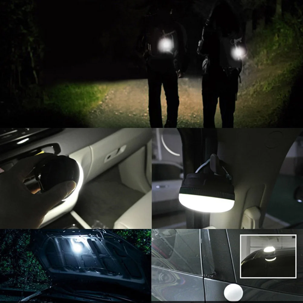 LED فانوس التخييم المعلق المحمولة خيمة ضوء مشرق تعمل ضوء الطوارئ للمشي لمسافات طويلة في الهواء الطلق التخييم الصيد