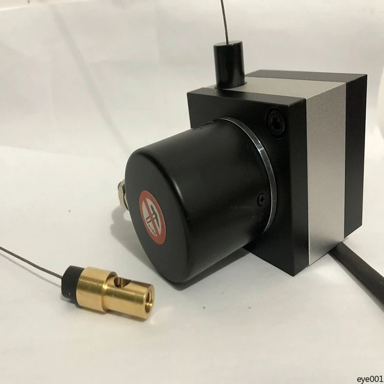 Industrial Pull Rope Encoder, Incremental Cable Pull Encoder with Optional Pulse & Stroke