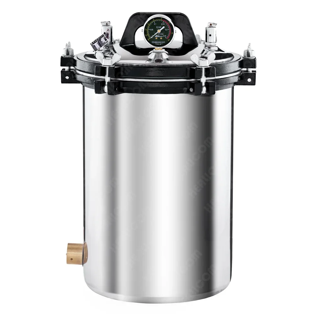 Best Price 18 24 30 Liters Portable Sterilization Machine Stainless Steel Laboratory Autoclave Steam Medical Sterilizer