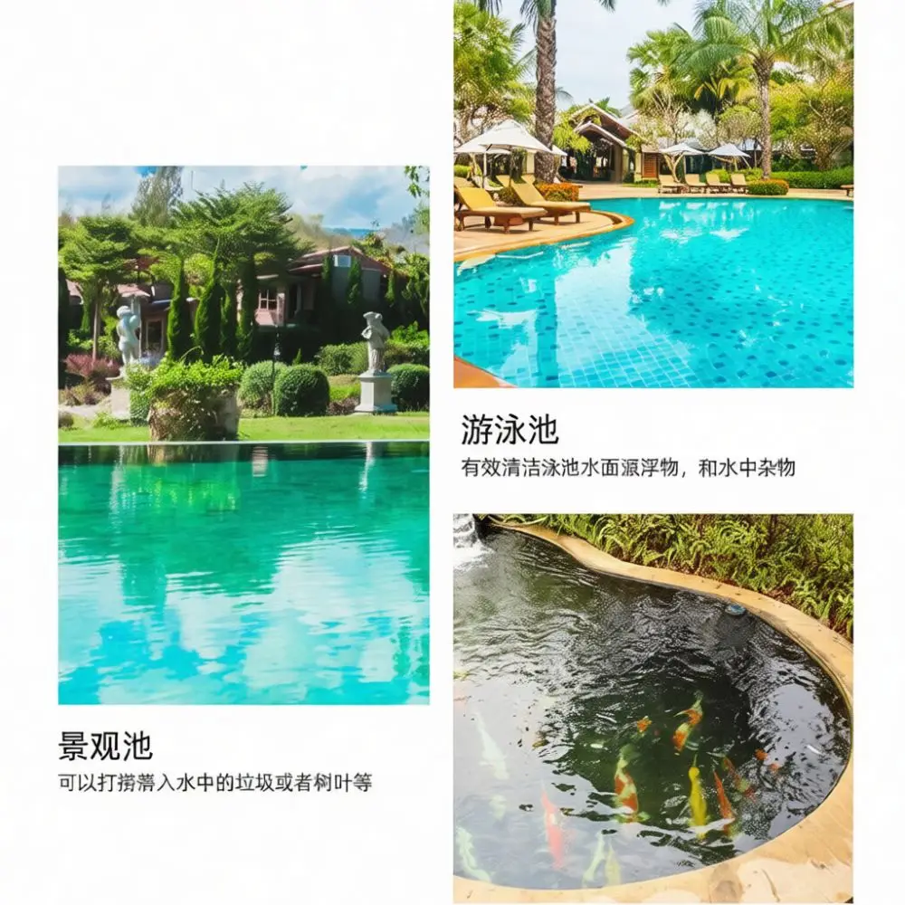 Durable Swimming Pool Skimmer Net Fine Mesh Tool For Leaf Debris Removal Easy Handle Spa Pond Cleaning Appliance