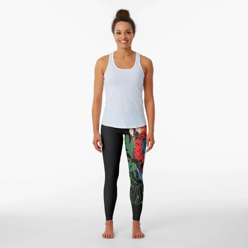 Scarlet Macaw Costa Rica Leggings Clothing fitness gym's clothing sports for Sports pants woman Womens Leggings