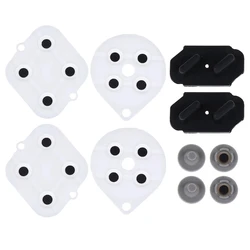 10Pcs/2 set Conductive Rubber Pads Kit Replacement Pad Button Contacts Suitable for SNES Controller Gamepad Repair