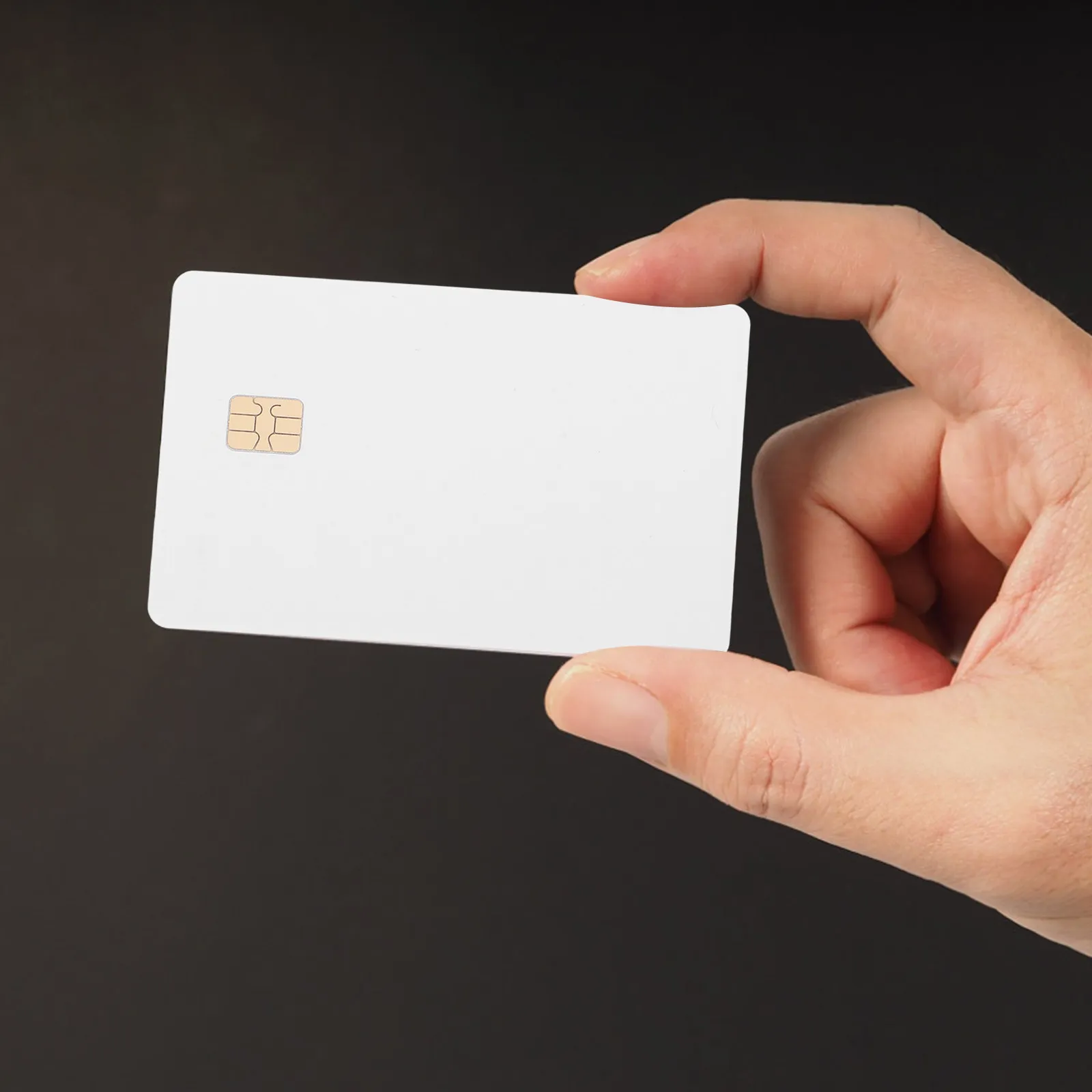 8Pcs Blank Id Cards PVC White Plastic Printable Inkjet 4442 Chip Driver Access Card Smart Card Blank