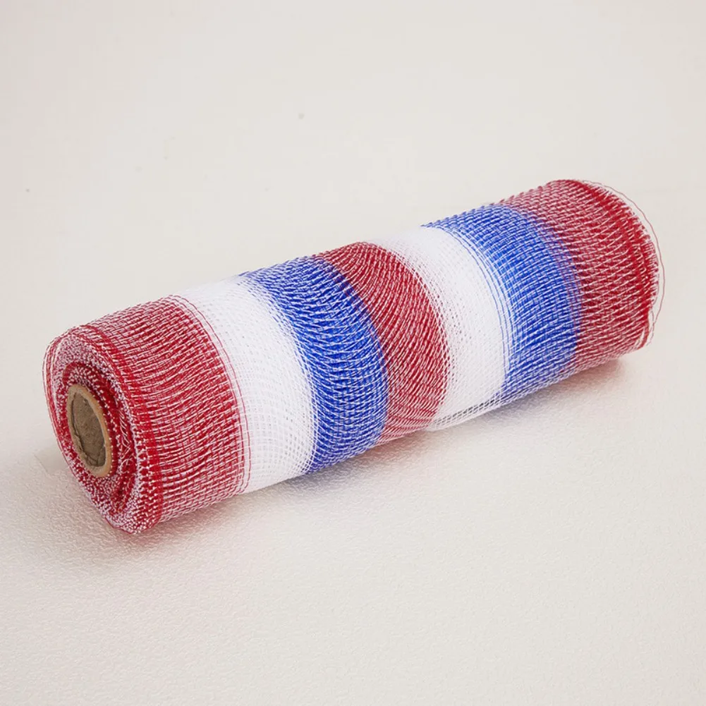 1Roll Christmas Deco Mesh Rolls For Wreaths Swags Bows 26cm 10yd For Various Craft Home Decor Projects Suitable For Any Occasion