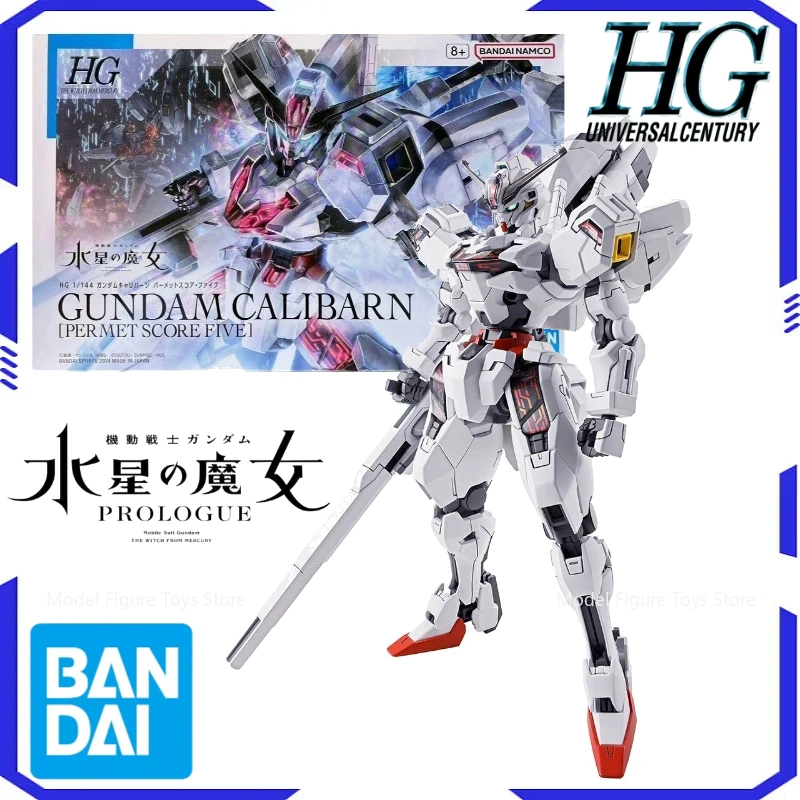 

Bandai Genuíno 1/144 HG-Gundam Calibarn Original model kit assembly model anime action character assembly model toy boy gift