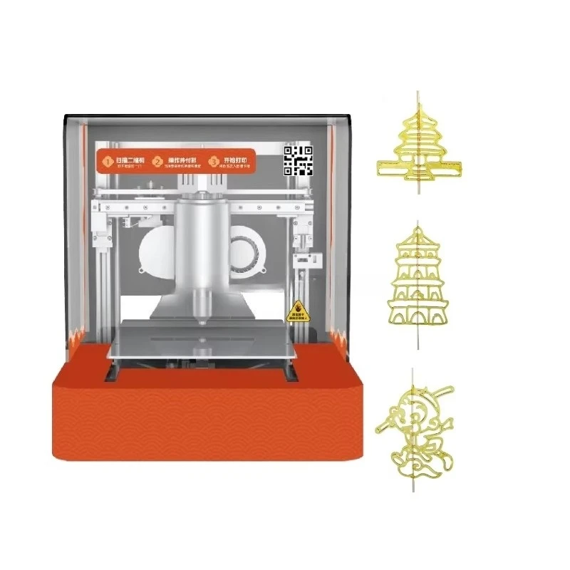 Automatic AI Sugar Painting Vending Machine   3D Candy Forming Snack Making Equipment For Commercial Retail Business