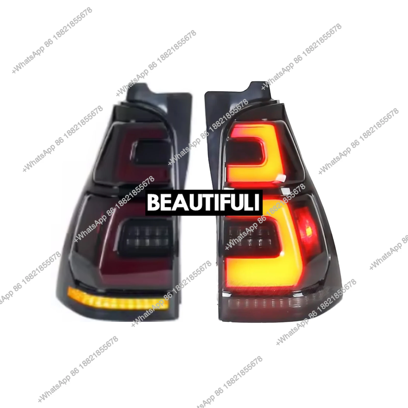 

Sequential Animation Car Rear Lamps for 4 Runner Accessories 2003-2009 LED Tail Lights for 4th Gen 4Runner