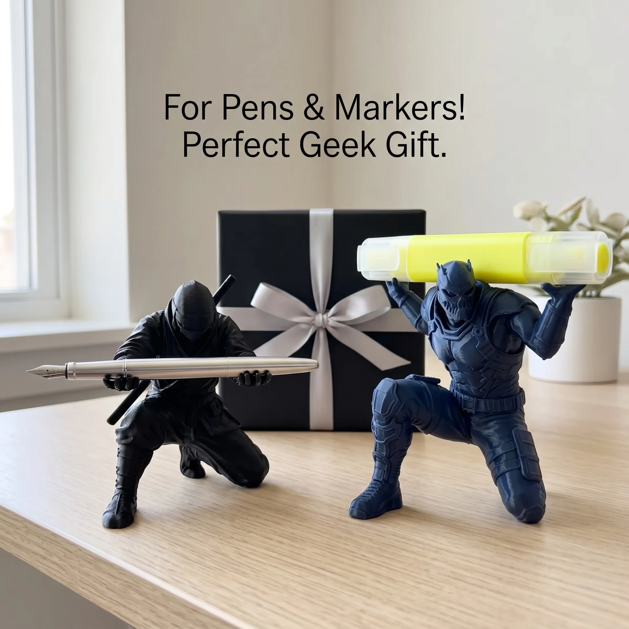 حامل أقلام على شكل نينجا مطبوع - مراجعة 3D Printing Pen For Adults وسعره