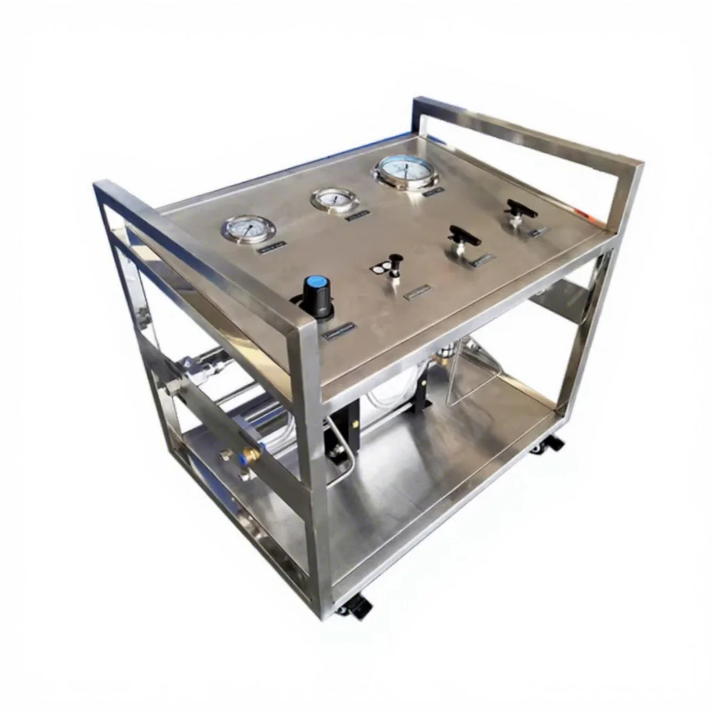 Suncenter Customizable  High-Pr  sure Pneumatic Piston Pump Air-Driven    Filling       T  t Bench