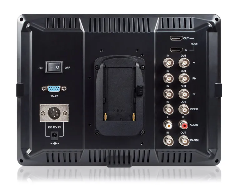 

FEELWROLD FW1018SPV1 10inch Dslr Field Monitor Peaking Foucus Assist 650cd/m2 Brightness SDI HDMI Camera Monitor