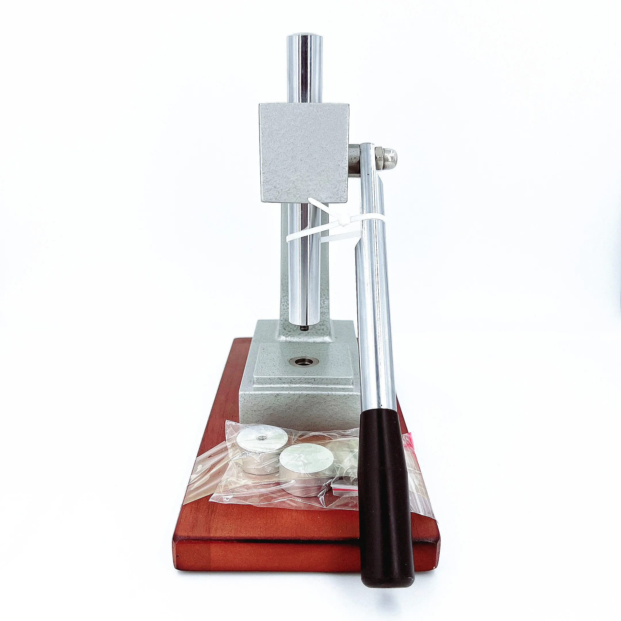 Alat Pengepres Tutup Belakang Jam Tangan Kayu Berkualitas Tinggi TLF 6173 oleh Pembuat Jam untuk Menekan Kaca Tutup Jam Tangan