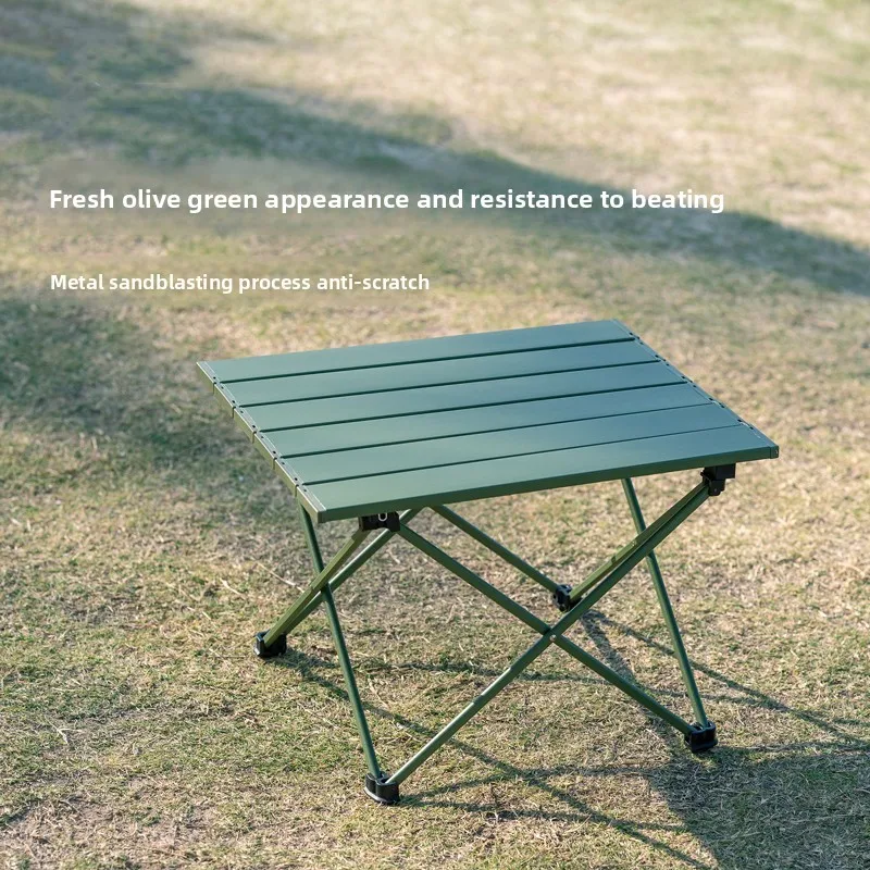

Outdoor aluminum alloy lightweight folding table stall camping table wholesale tea multi-purpose outdoor barbecue