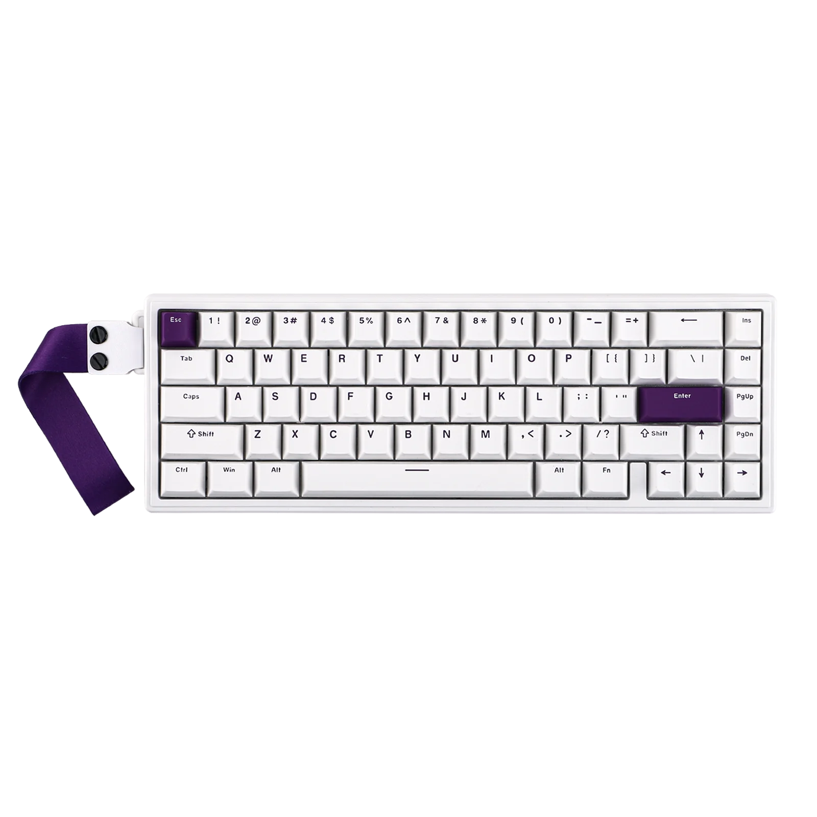 EPOMAKER HE68 65% ANSI US Layout Gasket-Mounted Hall Effect Wired Magnetic Gaming Keyboard for Mac/WIN with 8000Hz Polling Rate