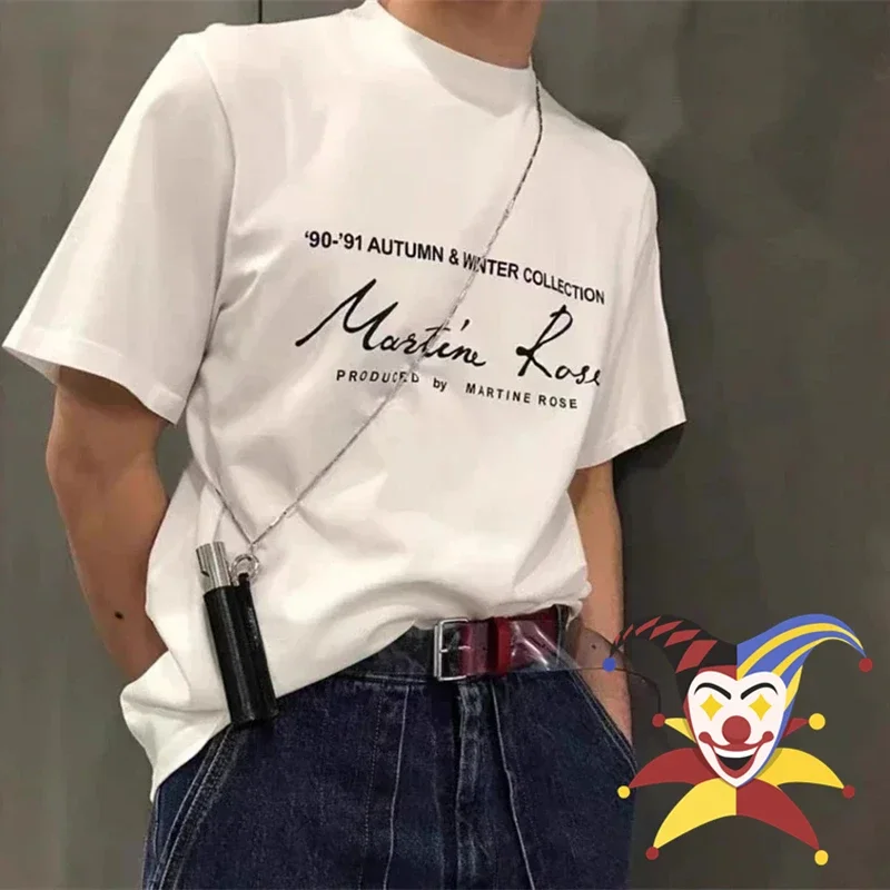 Oversize MARTINE ROSE T Shirt Men Women High Quality T-Shirt Tops Tee