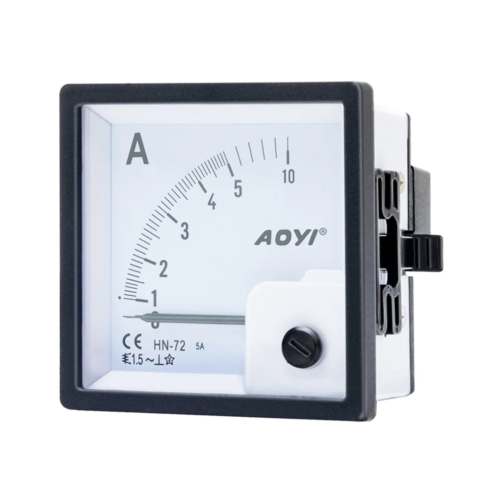

10 шт. AOYI аналоговый/цифровой панельный измеритель амперметра/вольтметр/об/мин/Гц/измеритель температуры