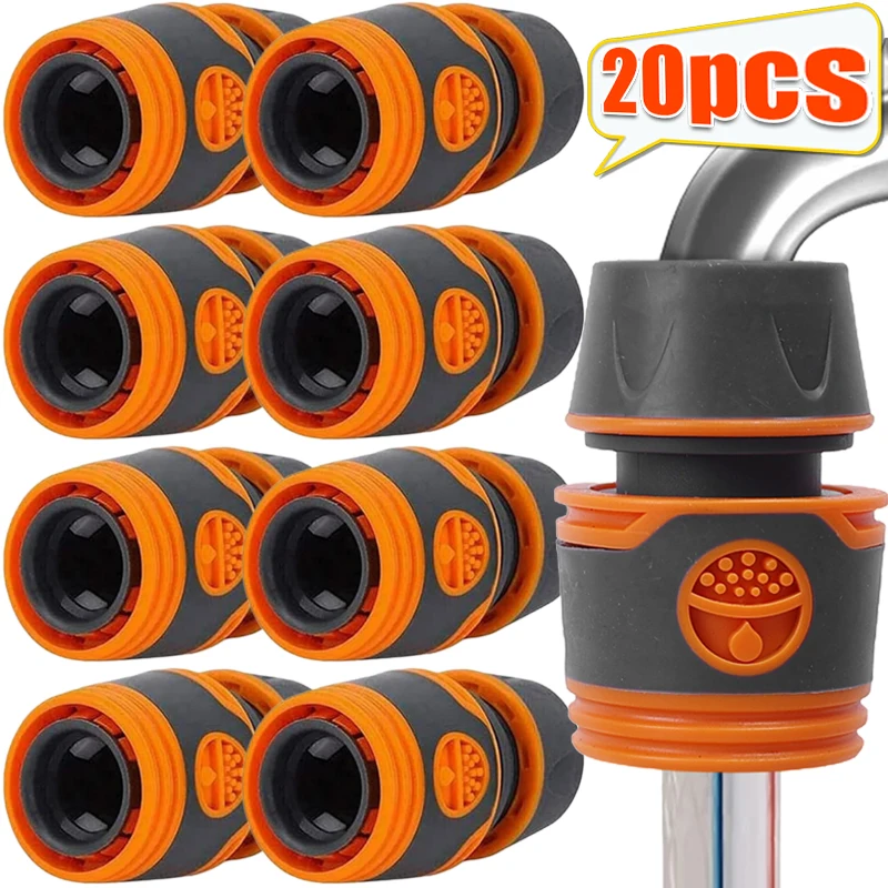 Garden Hose Quick Connector Faucet Extender Hose Connection Joint Adapters Water Pipe Connectors Watering Irrigation Fittings