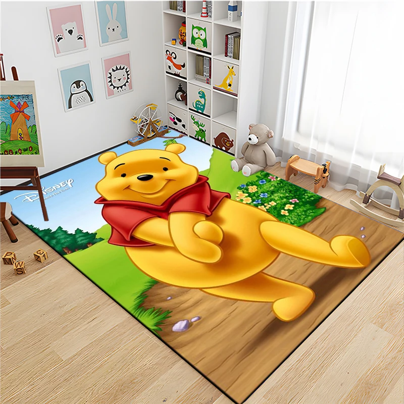 Disney Winnie The Pooh Bear Tigger Piglet Area Rug Carpet for Home Living Room Children\'s Bedroom Sofa Doormat Kid Mat Potdemiel