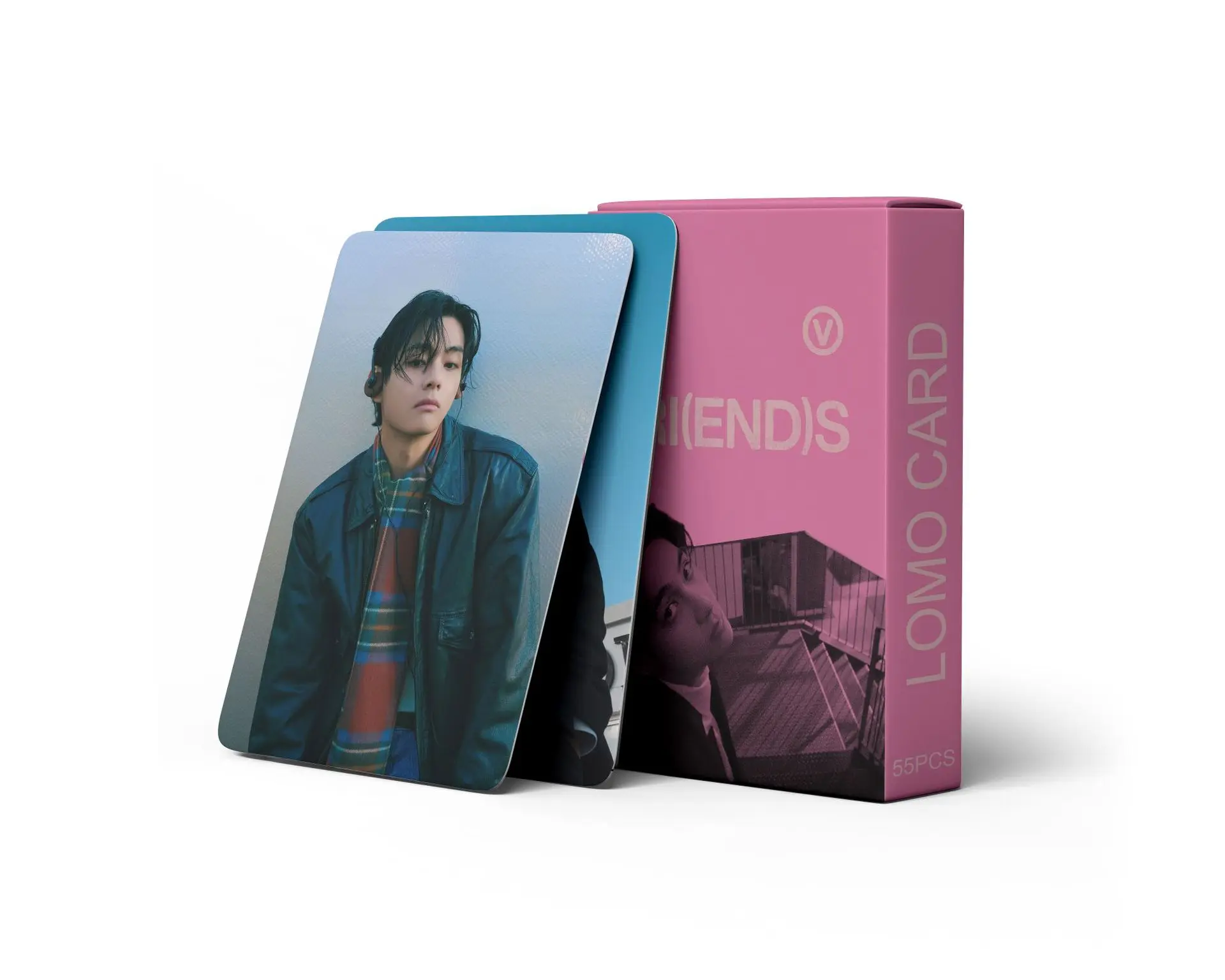 55 Fat eggs V small Kajin Tae-hyung personal collection LOMO card KPOP