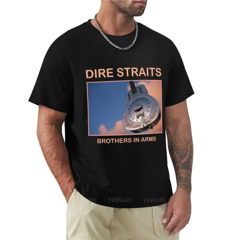 

man summer t-shirt for boys Dire Straits T-Shirt plain t-shirt t shirt man cute clothes mens t shirts pack new men cotton tshirt