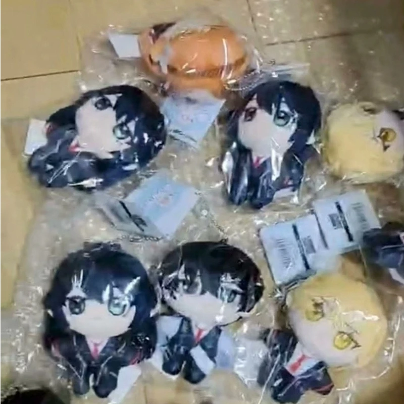New Styles Anime Limbus Company Border Prison Bus Company Peripheral Game Doll Cute Plush Doll School Bag Pendant Festival Gift