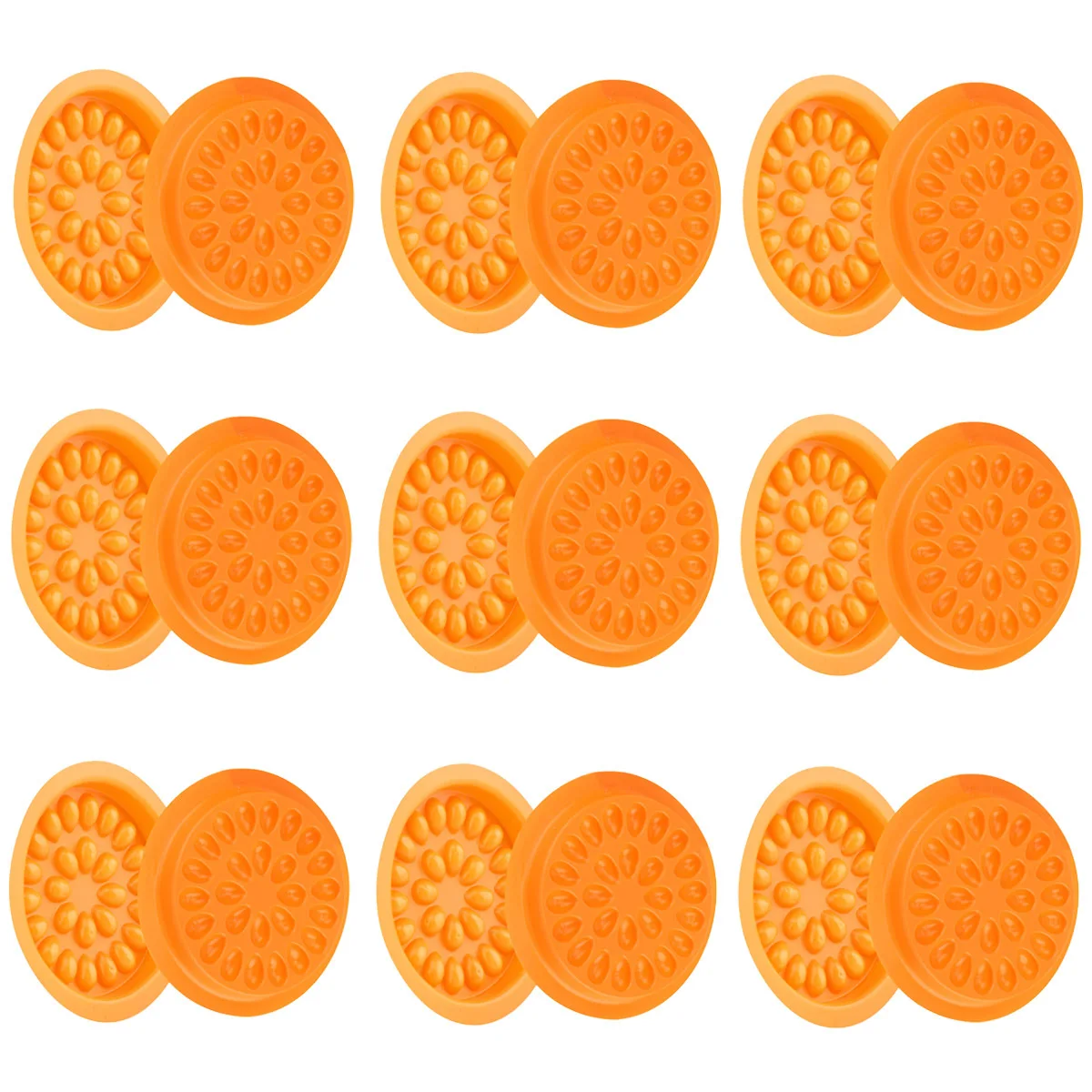 Bandeja de cola para cílios, 100 peças, pvc, reutilizável, à prova d'água, suporte para cílios postiços, ferramenta de extensão, acessório de maquiagem em forma de flor