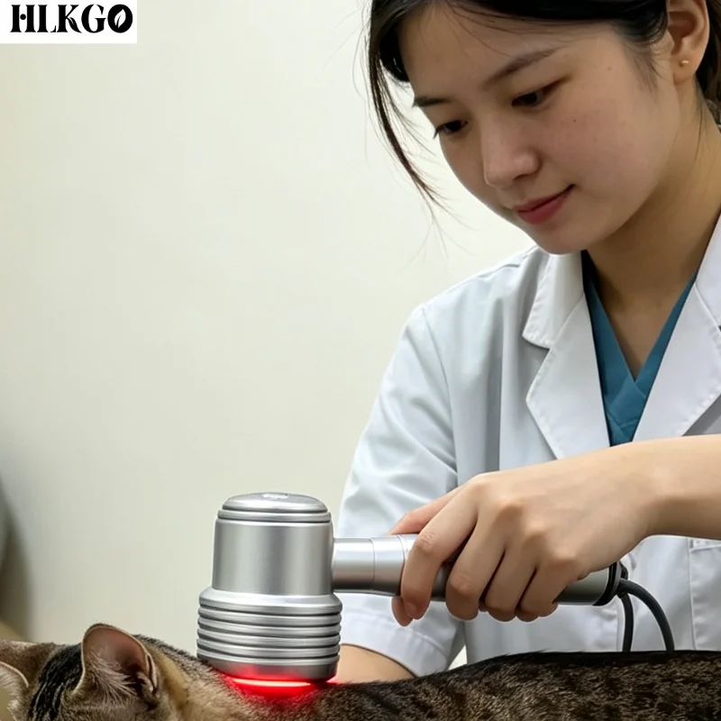 1055mW Class IV 808nm Veterinary Laser Physiotherapy System High Power for Pet Pain Relief Rehabilitation Clinic Use