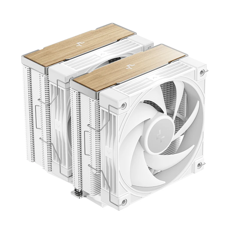 Nuevo DEEPCOOL AK620 G2, Enfriador de CPU de Doble Torre para Computadora de Escritorio, Refrigeración por Aire, 57.75CFM, Blanco, Rodamiento Fluido, 28dBA