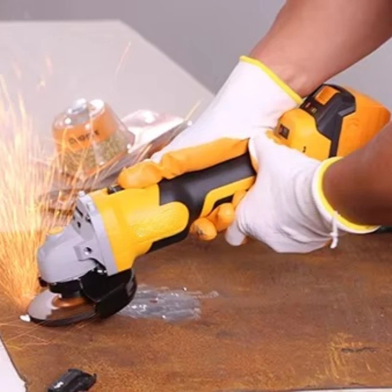 Heavy Duty Battery Electric Angle Grinder 3000w Industrial  Electric Tools Brushled 8 Inches 220volt Angle Grinders 127v
