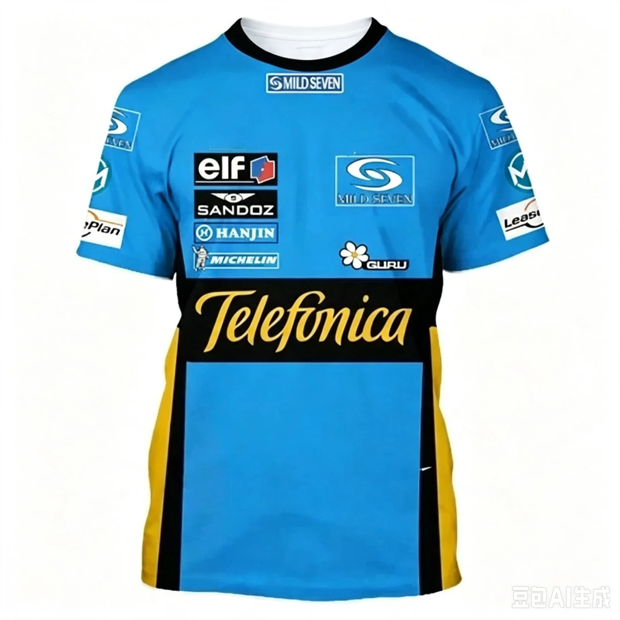 Vintage Seven Team Racing T-Shirt 3D All Over Print Retro Motorsport Jersey Quick Dry Unisex Casual Short Sleeve Tops  Moto