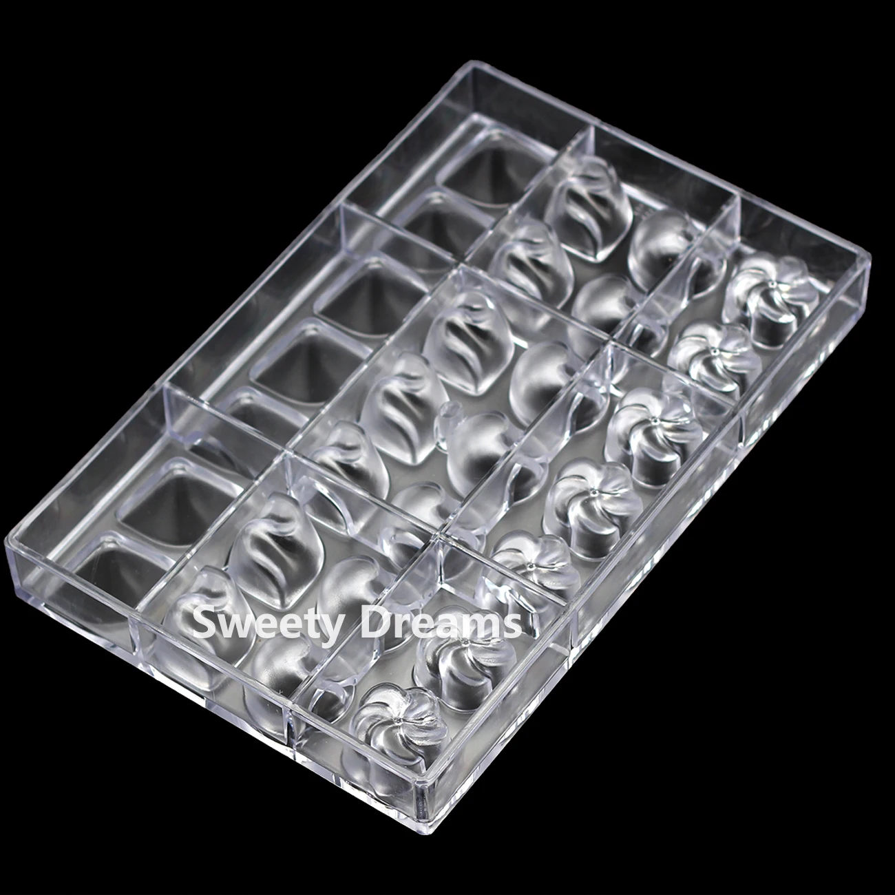 3D Chocolate Molds Multitype Candy Jelly Polycarbonate Moulds  Kitchen Baking Pastry Confectionery Tools