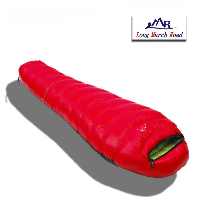 Imagem -06 - Goose Down Dormiring Bolsa para Adultos Enchimento Lmr Branco Pode Ser Emendado Juntos Equipamento de Acampamento Turístico ao ar Livre 1800g 2000g Inverno