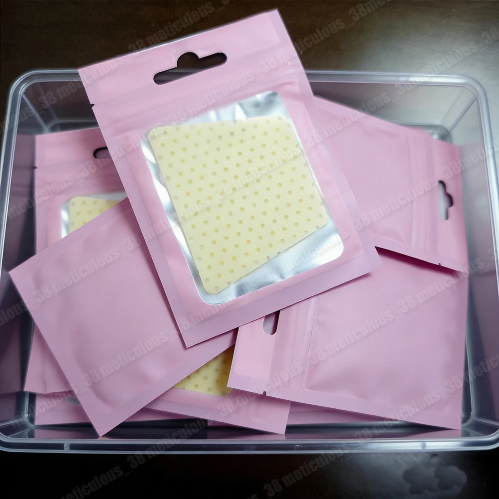 10-100PCS Low Temperature Thermoplastic Nasal Splint Rhinoplasty Immobilized Trapezoidal Nose Nasal Splint Nose Splint Ortho