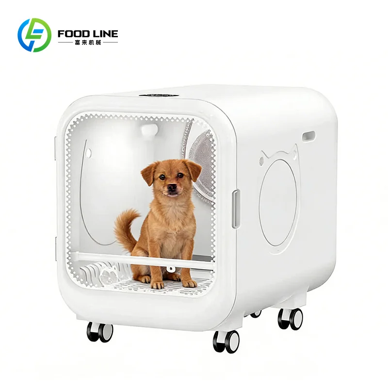Customized Compact Pet Drying Box Easy Storage Indoor Grooming Dryer For Sensitive Skin Dogs Cats Puppies And Kittens