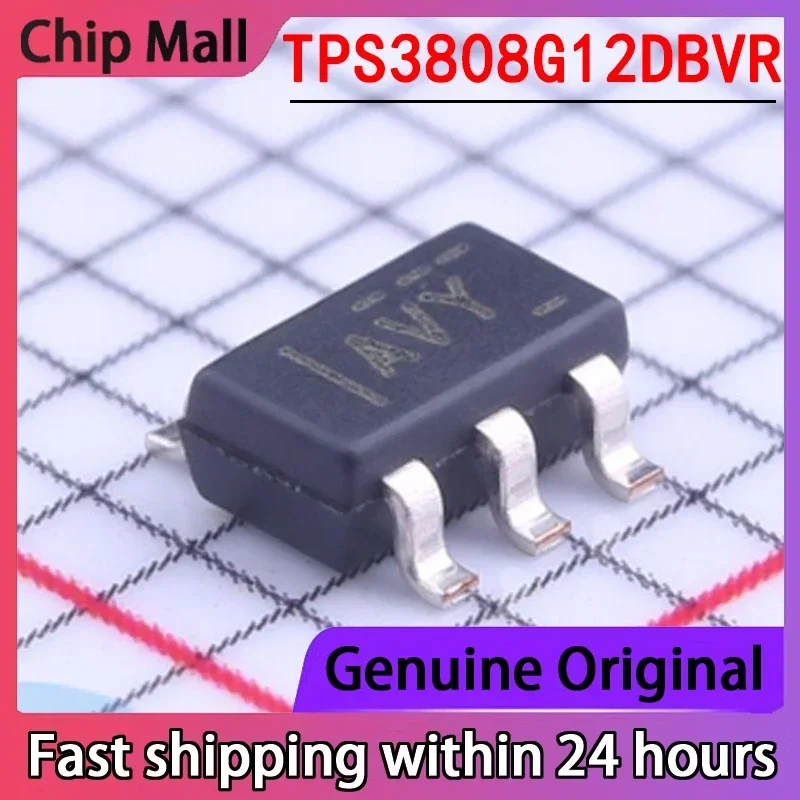 

5 шт. новый оригинальный TPS3808G12DBVR посылка SOT23-6 чип мониторинга и сброса подлинный
