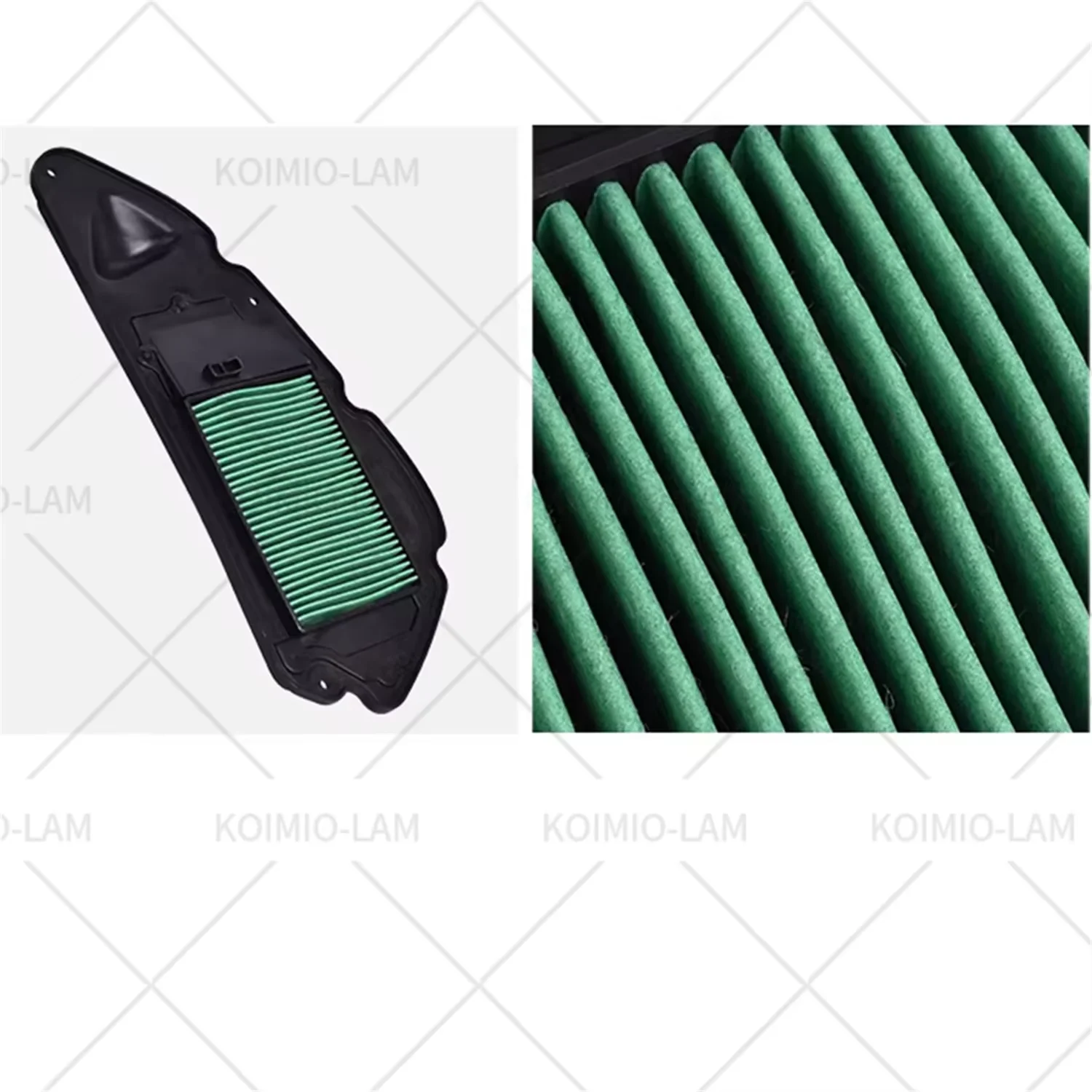 Passend für HONDA FORZA 125 NSS125 2021 - 2026 Motorradzubehör Luftfilter Ansaugreiniger NSS 125 2022 2023 2024 2025 – Detail 2