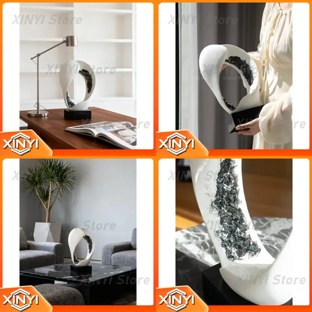 for Modern Sculpture Ornament for Home Living Room Model Room Hotel Clubhouse Light Luxury Soft Decoration Gifts Furniture