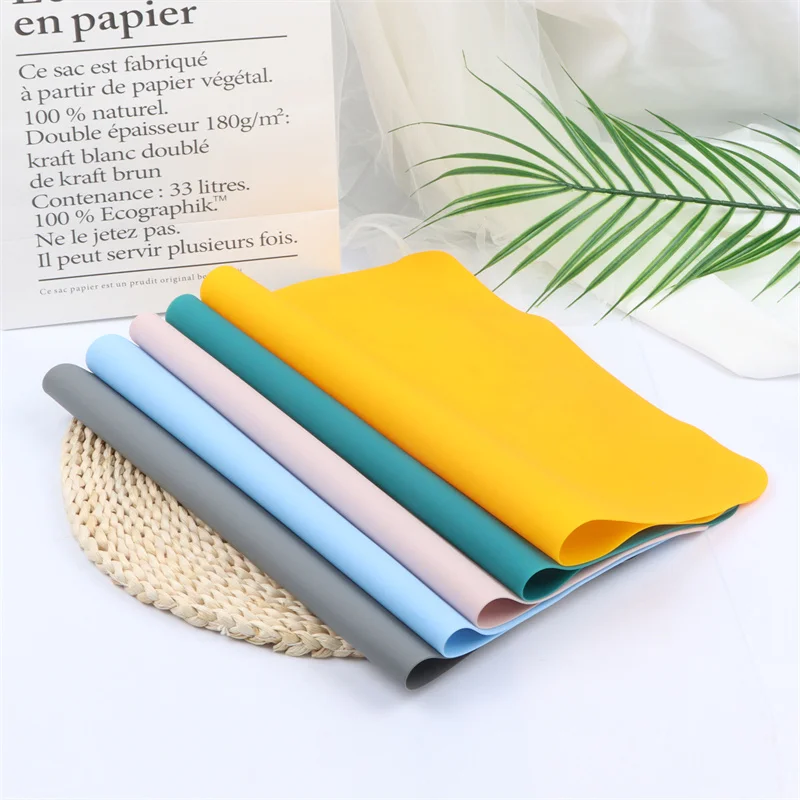 Silicone Placemats Reusable Mat 30x40CM Kitchen Counter Heat Resistan Mat Waterproof Dining Stain Resistant