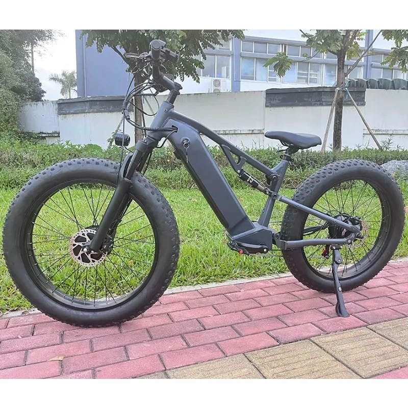 

SXLL New 48v 1000w Octagon G510 26 * 4.0 "electric bike 15ah dual motor 100km range off-road hybrid electric bike fast