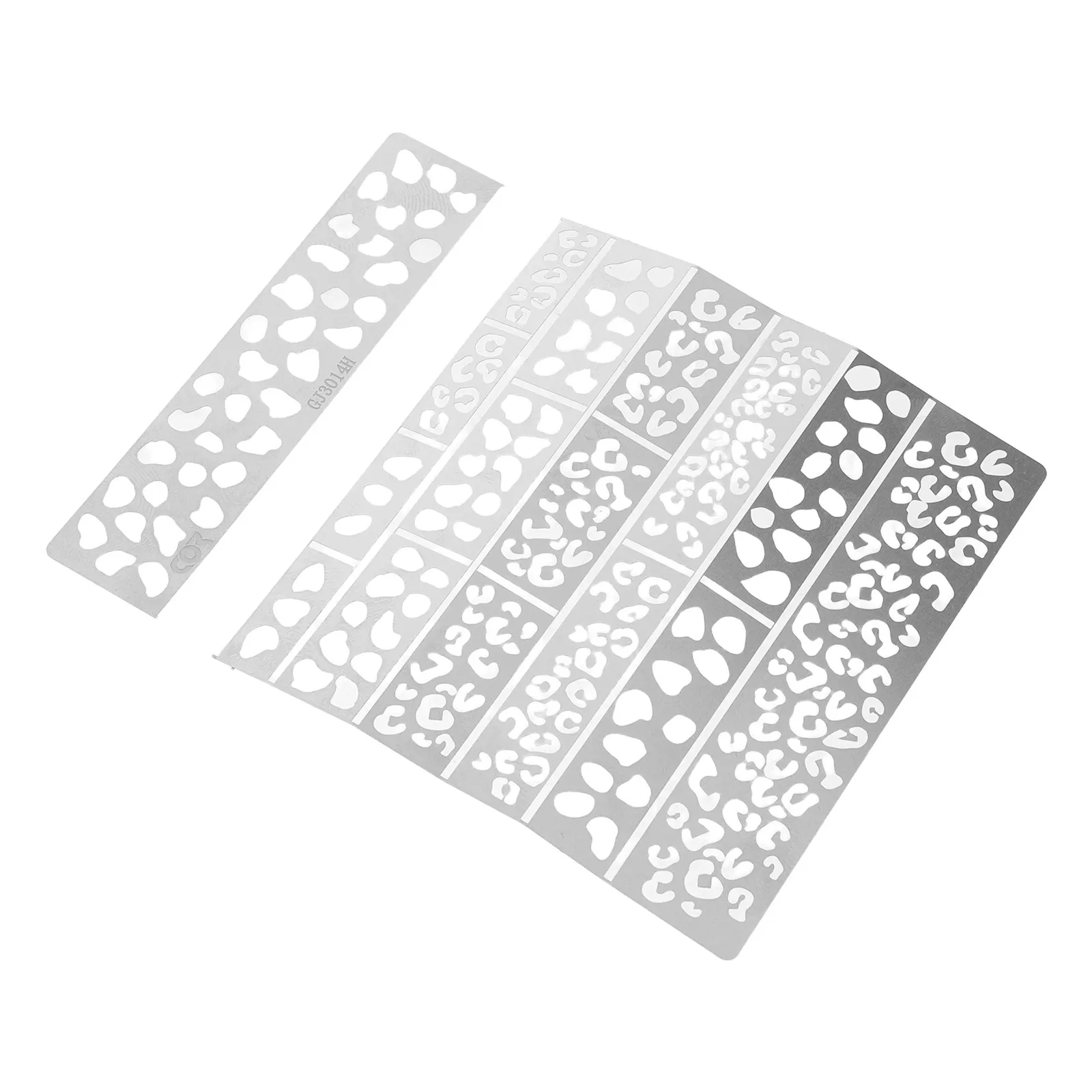 

Трафарет с леопардовым принтом для моделей танков - многоразовый шаблон для камуфляжной аэрозольной краски - вырезанные трафареты для самостоятельного изготовления аэрозольных рисунков