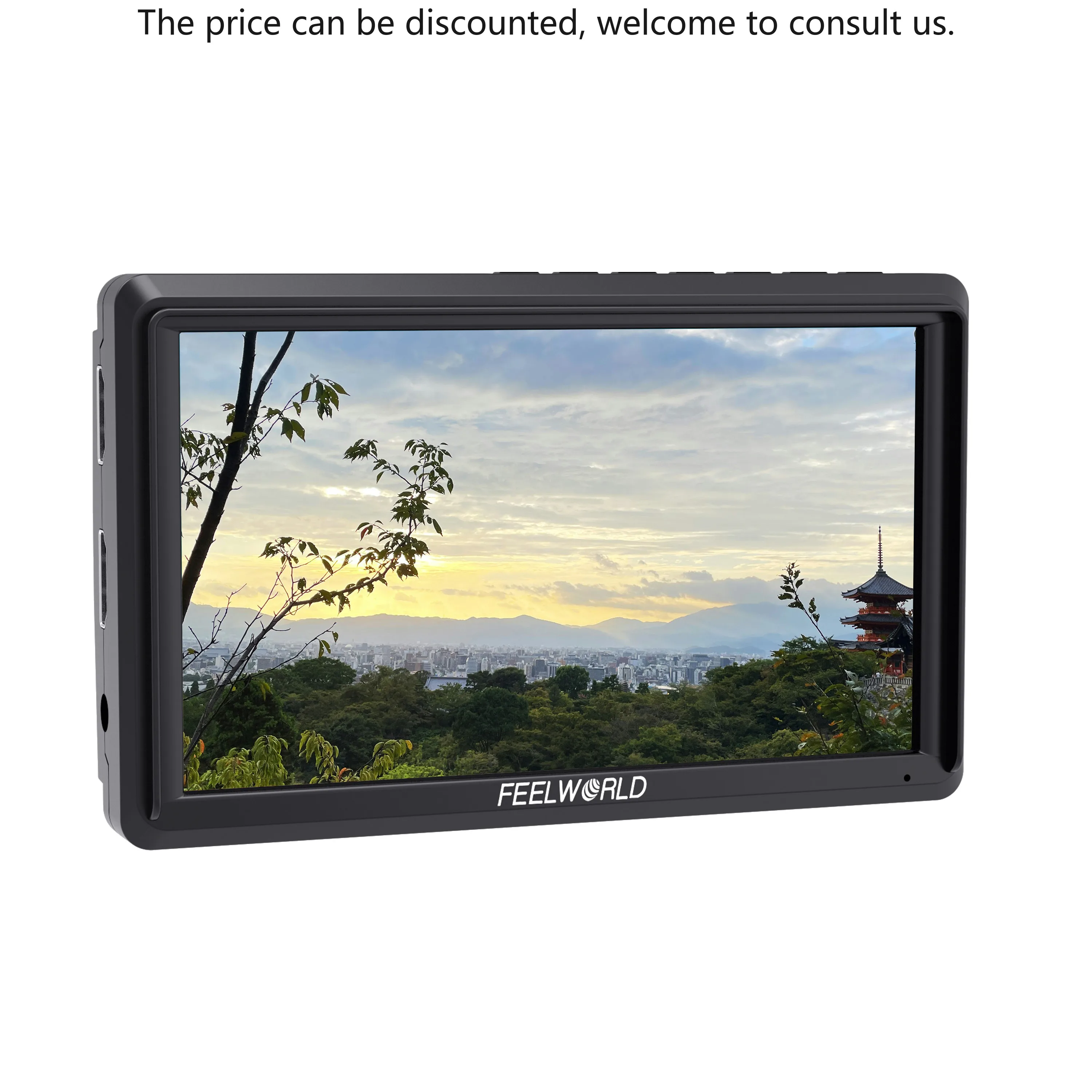 

FEELWORLD FW568 V3 6 Inch Camera Field DSLR Monitor Small Full HD 4K HDMI 1920x1080 IPS Video Focus Assist For Sony Nikon Canon