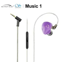 SHANLING MYRYAD MUSIC 1 In-ear Earphone Audiophile-Grade Dynamic Drivers IEM Earbuds with 2pin 0.78mm Detachable Cable MIC