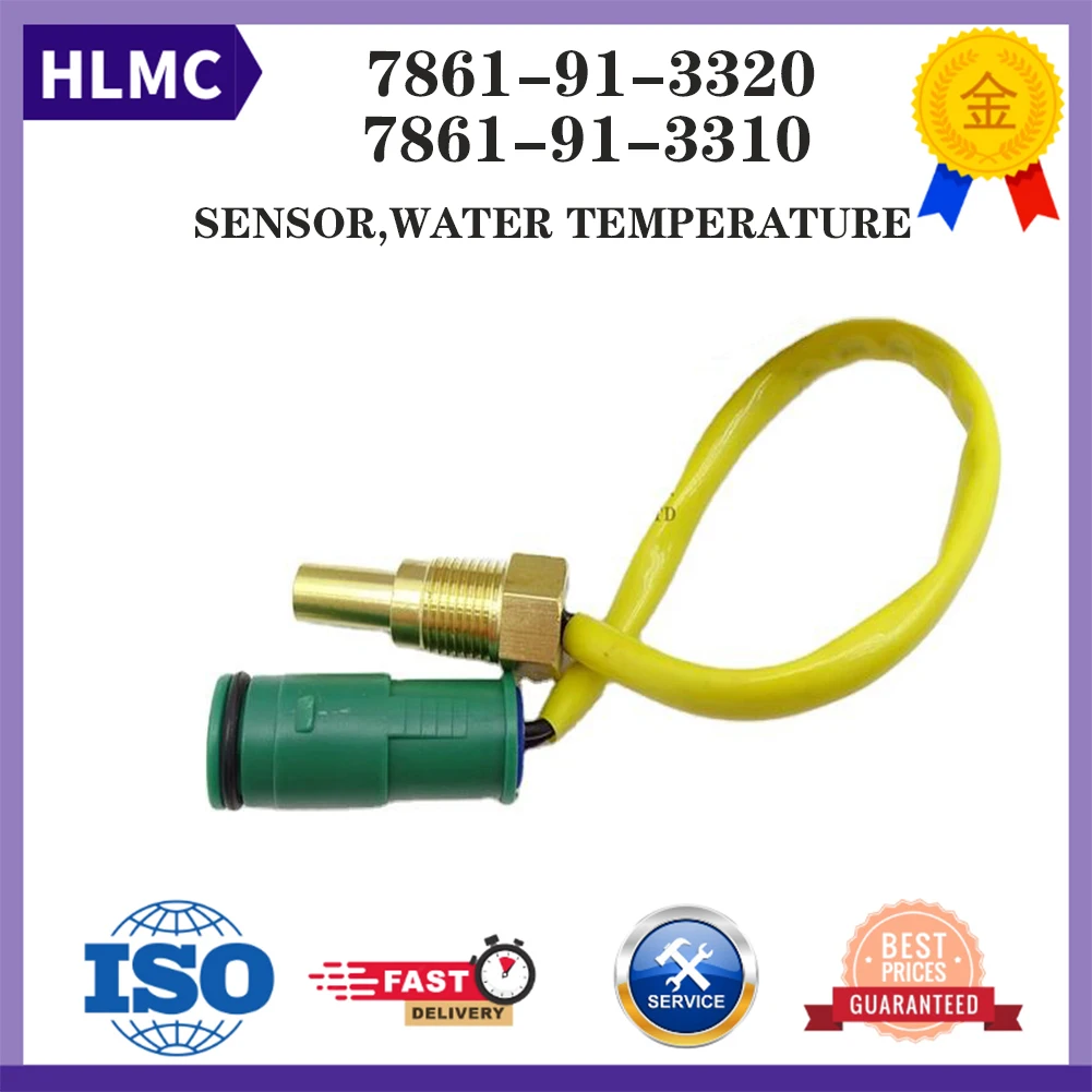 

Water Temperature Sensor 7861-91-3320 7861913320 7861-91-3310 for PC100U PC100US PC120 PC120S PC120SS