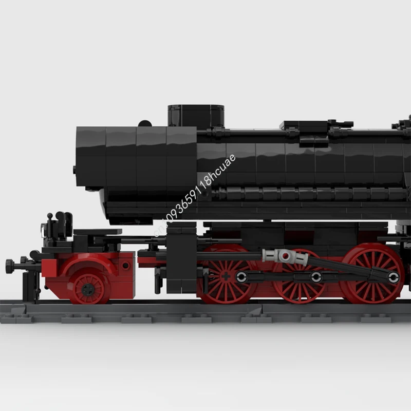 1626 Uds. MOC DRG BR 53 bloques de construcción de tren regalo de Navidad Kit de proyecto de arquitectura creativa inspiradora para entusiastas del diseño